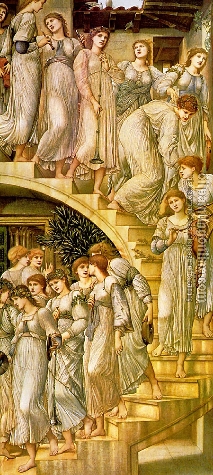 Burne-Jones, Sir Edward Coley - The Golden Stairs II